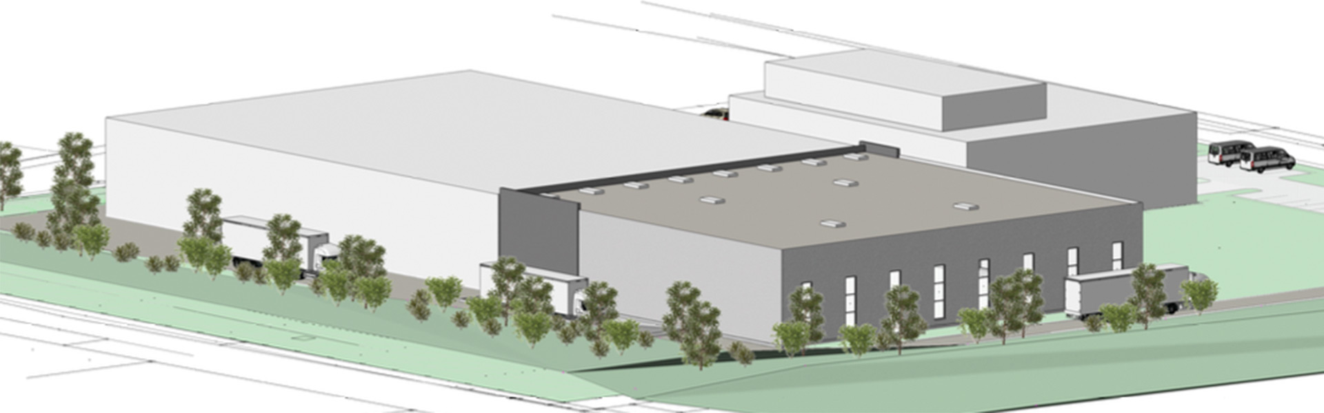 Visualisierung in 3D des SS-Kroschke Lagerbau